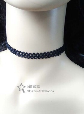性感蕾丝chocker项圈女脖子饰品