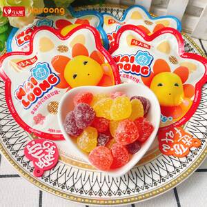 马大姐奶龙幸福太阳花橡皮软糖儿童糖果5月27日到期