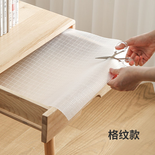 霜山厨房抽屉垫纸橱柜防潮垫透明无背胶防尘垫防水防油防滑垫 - 图2