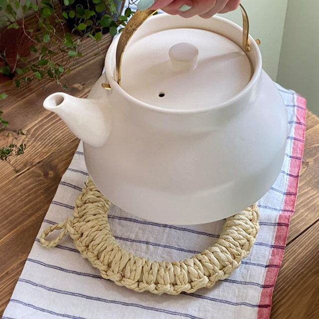 Frost Mountain Handmade Straw Weaving Kitchen Pot Pad