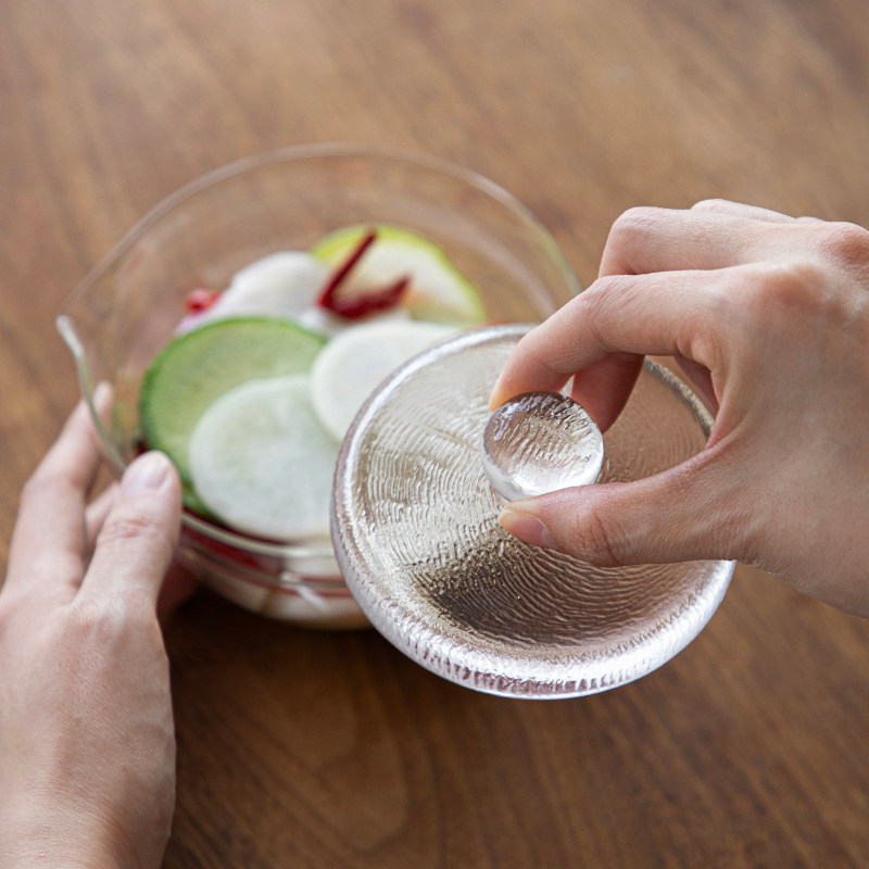 霜山一夜渍腌菜石玻璃压菜石头厨房控水腌菜神器家用泡菜压重石,淘宝优惠券,粉丝福利购,淘宝优惠卷