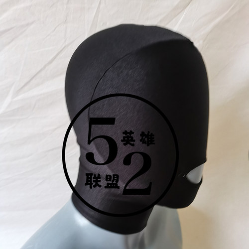 52英雄联盟 新版zaitai开嘴头套黑色面罩定制 - 图0