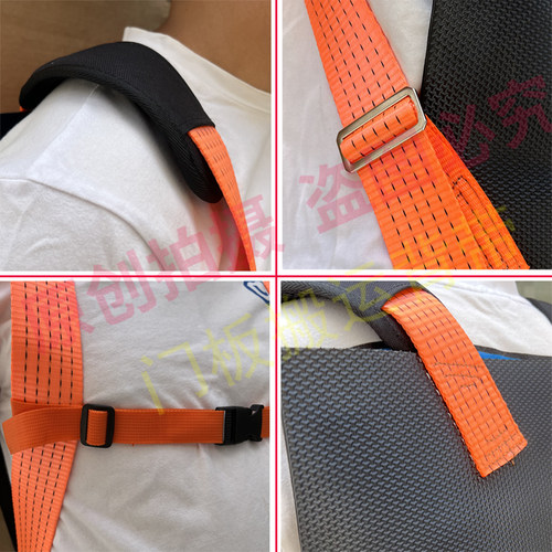 背门神器板搬运卸货带上楼防滑抬防盗省力移动瓷砖玻璃建材装工具 - 图0