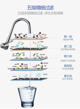 0阻垢剂反渗透直饮除垢净水器