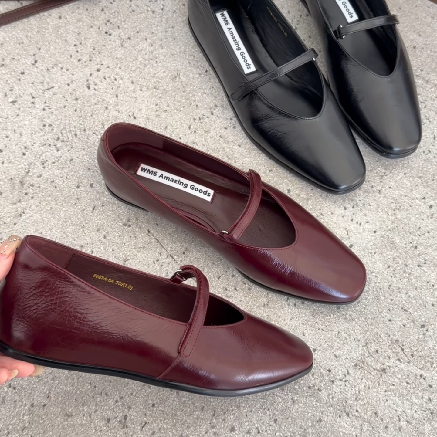 2026春季新款WM6欧洲站欧货复古风真皮玛丽珍鞋内增高浅口单鞋女,淘宝优惠券,粉丝福利购,淘宝优惠卷