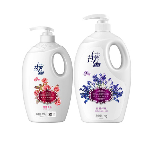 拉芳花香润肤沐浴露薰衣草香氛怡神舒缓持久润肤保湿补水正品包邮 - 图3
