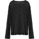 COCOBELLA Exquisite Hollow Micro-Perspective Knitted Sweater Women's Summer Lazy Wind Sunshade Lace Blouse TS0021