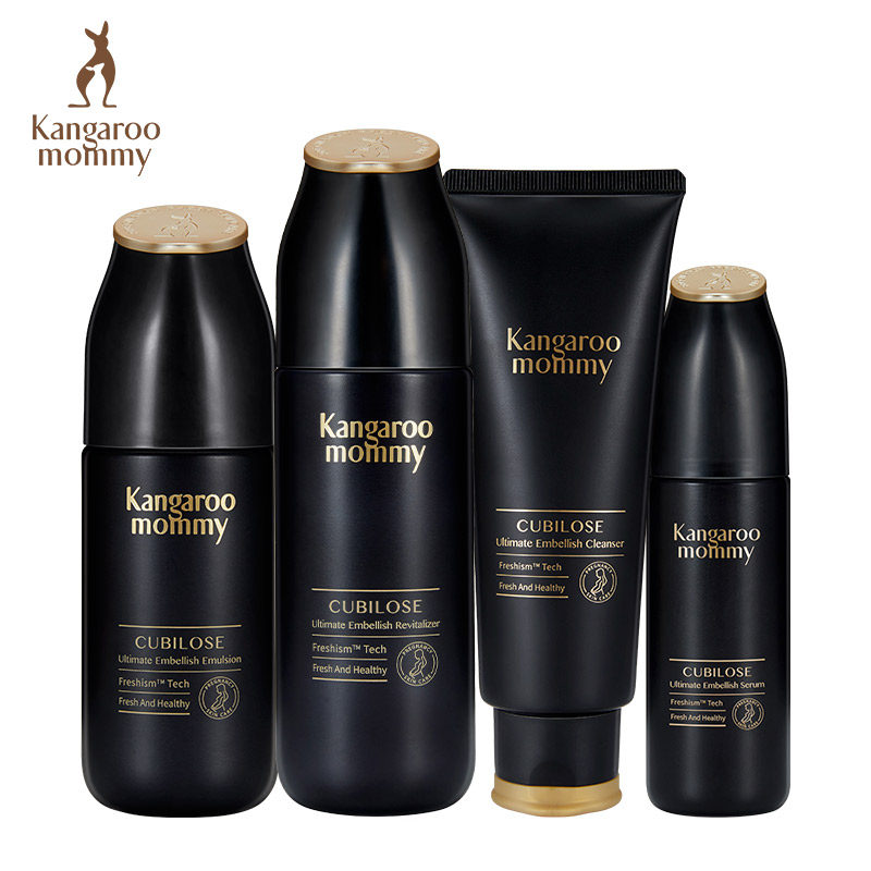 袋鼠妈妈燕窝深润臻颜4件套天然 袋鼠妈妈面部套装