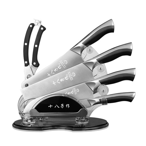 十八子作刀具套装 厨房全套家用菜刀不锈钢片刀阳江 - 图3