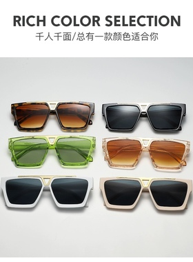 中国说唱巅峰对决2023热狗同款墨镜rapper法老男女太阳镜近视墨镜