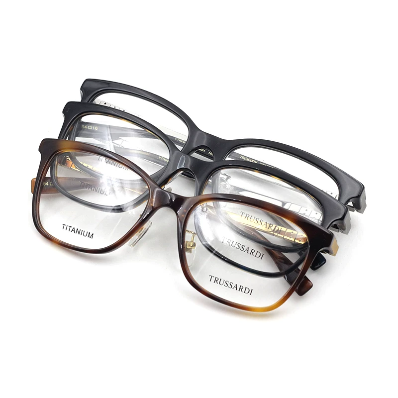 Очковая рамка TRUSSARDI Trusdi Suyan черная рамка черные очки крупная рамка стройная миопия очки кольцо VTR001S