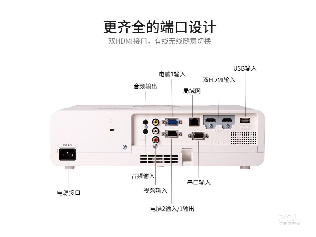 松下PT-WX3201/WX3800/WW3600高清高亮办公家用商展会议投影仪