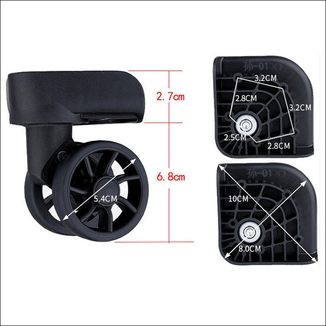 Guangsheng 0.40 Universal Wheel JBHQM Black