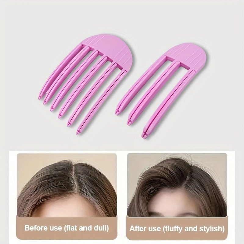 高颅顶发夹头发发根蓬松夹女2024新款风塑梳懒人前额刘海定型,淘宝优惠券,粉丝福利购,淘宝优惠卷