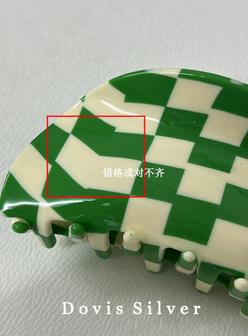 头饰亚克力ins法式抓夹