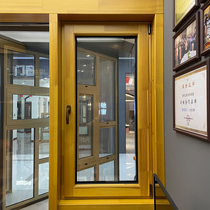 Tiandong doors and windows Deed system aluminum clad wood system doors and windows