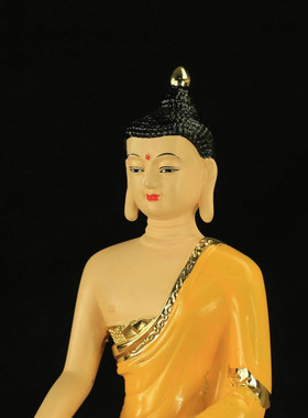 佛像合金新古典金色彩绘