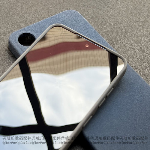 粗磨砂颗粒感硅胶软壳适用三星GalaxyS25Ultra手机壳S25edge经典黑色S24+不沾指纹S23FE全包S22简约小众纯色1 - 图3