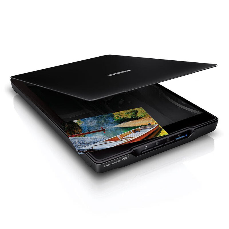 Epson爱普生V19/V39/V19II/V39II平板扫描仪彩色照片高清绘画扫描专业办公A4文档图片扫描机便携扫描器相片_虎窝淘