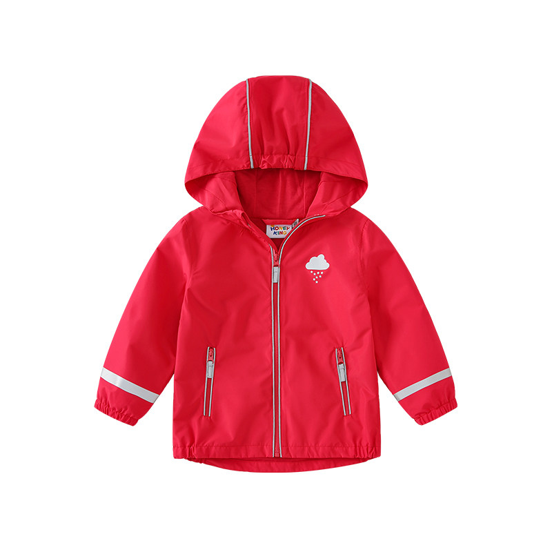 女童外套上衣春秋薄款宝宝夹克户外玩沙涉水防水雨衣雨裤冲锋衣裤,淘宝优惠券,粉丝福利购,淘宝优惠卷