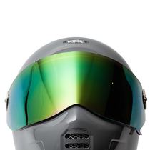 Special lenses for the Taiwan Mongolian Peoples Safety helmet Star Wars Lock Mirrors only suitable for Taiwanese Mongolian helmets