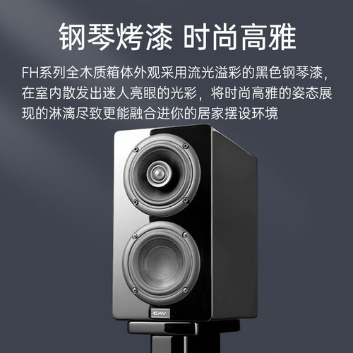 CAV FH-30套装胆机功放hifi书架音箱高保真发烧级CD机同轴喇叭 - 图0