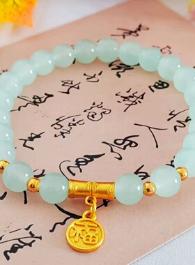 小众百搭轻奢手链女款学生闺蜜diy高级感手串简约手串饰品手饰