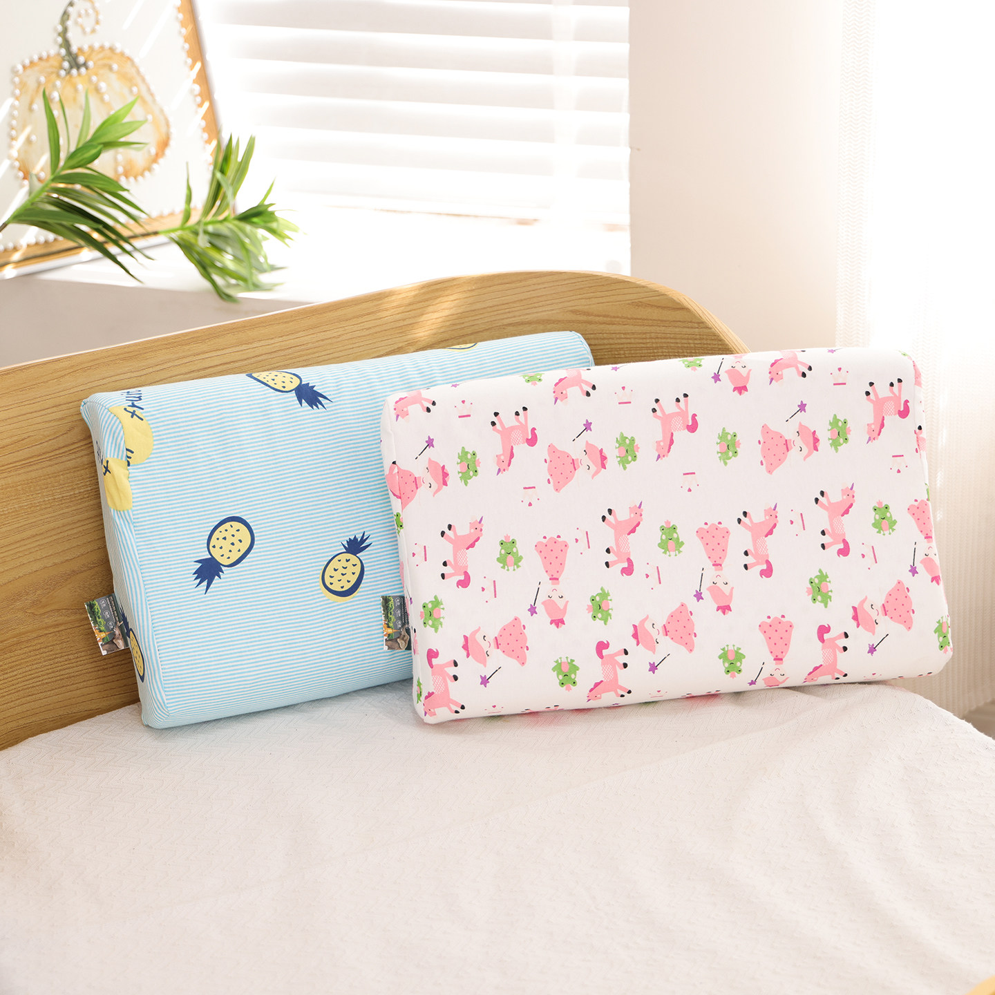 中号儿童慢回弹护颈椎乳胶枕30*50学生宿舍记忆枕头零压助眠枕芯,淘宝优惠券,粉丝福利购,淘宝优惠卷