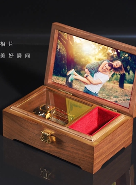 Sankyo30音八音盒木质音乐盒
