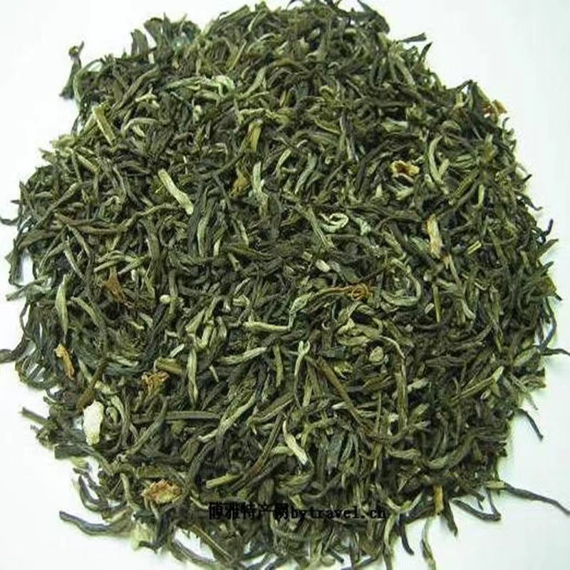 2022新茶茉莉茶王春风浓香特级茉莉花茶嫩芽大白毫茶叶250g散装-图3