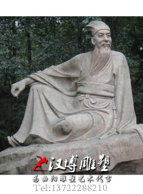 玻璃钢古代历史雕像园林户外景观