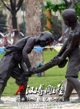 玻璃钢园林景观商业街人物雕塑