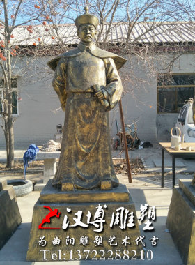 古代历史户外景观人物雕塑定制