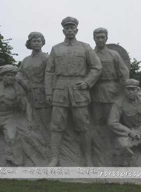 诸葛亮古代园林景观人物雕塑定制