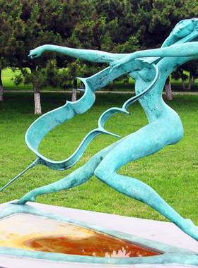 精雕宴铸铜景观装饰简约现代公园