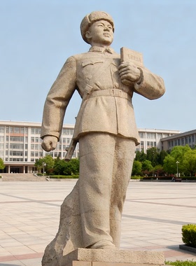 纪念校园汉博雕塑铸铜雕塑定制