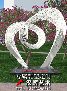 彩绘园林景观商业街人物雕塑