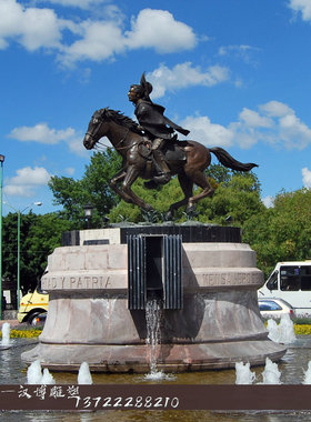 户外公园景观摆件人物雕塑