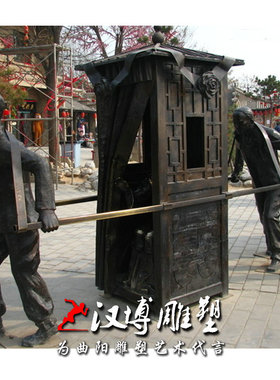 玻璃钢园林景观大型小区人物雕塑