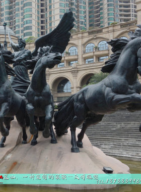 玻璃钢西方神话文化可定制雕塑