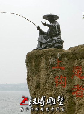 商业街人物玻璃钢民俗景观雕塑