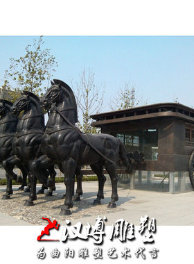 雕塑玻璃钢古代大型园林景观定制