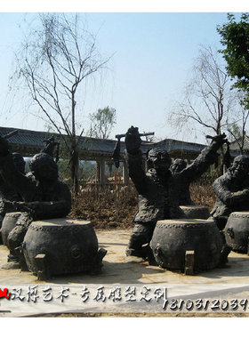 爆米花雕塑民俗民风雕塑制作情景雕塑制作城市景观园林广场雕塑