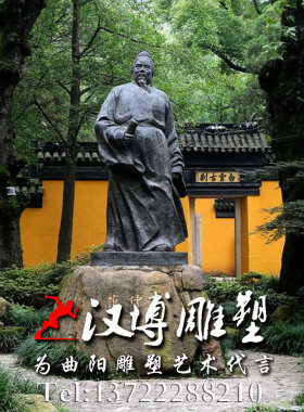 古代人物仿真户外纪念馆景观雕塑