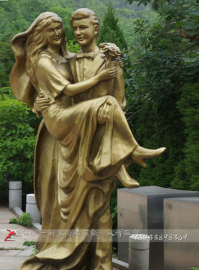 爱情大型雕像文化艺术风园林景观