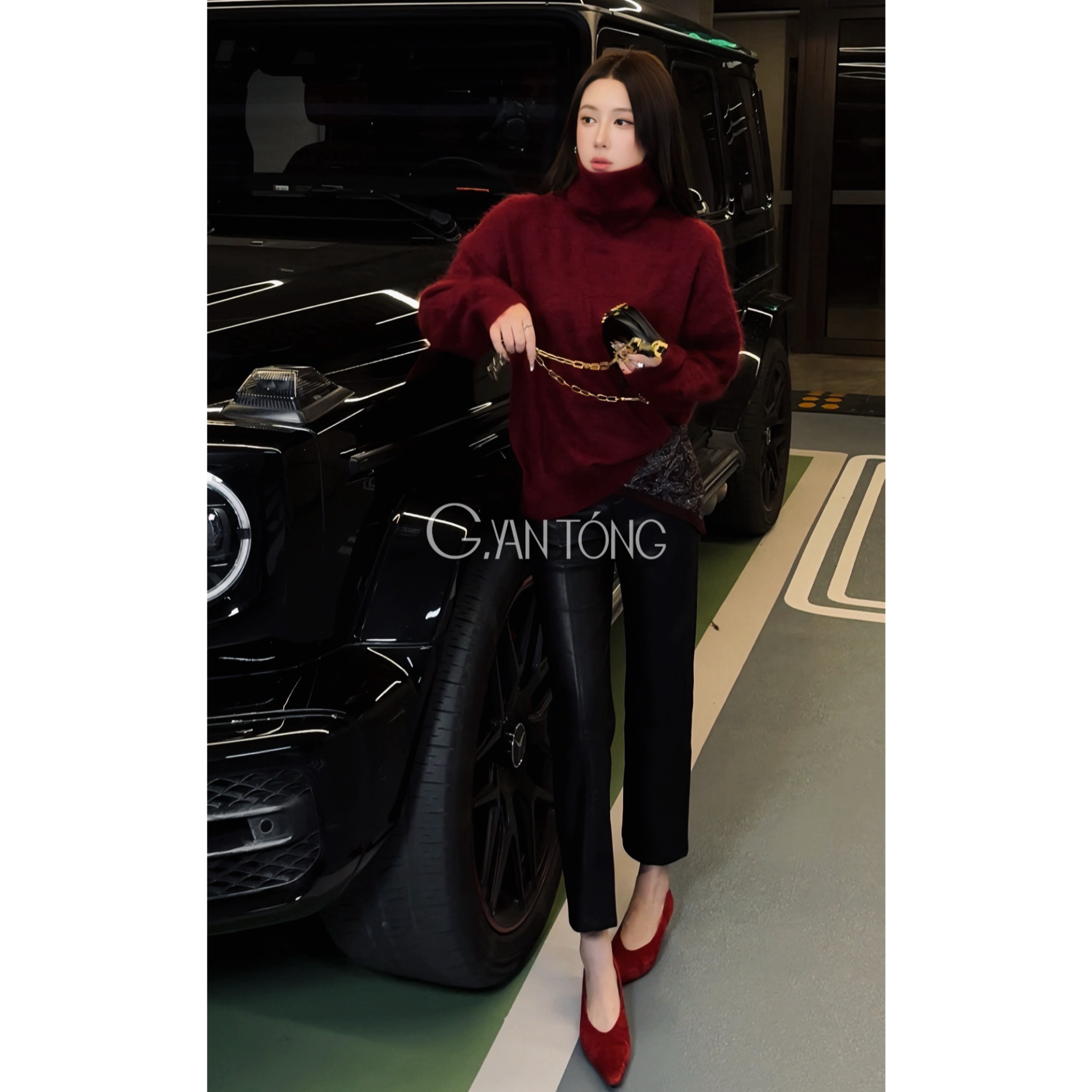 轻奢设计小众亲肤修身显瘦薄绒皮裤休闲裤KZ118,淘宝优惠券,粉丝福利购,淘宝优惠卷