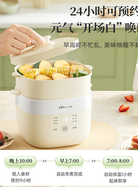 小熊煮蛋器温泉蛋机家用自动断电