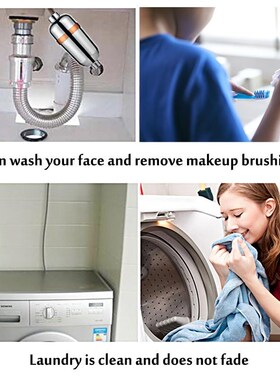 15 Stage Shower Head Filter Purifier Softener Hard Water Bat