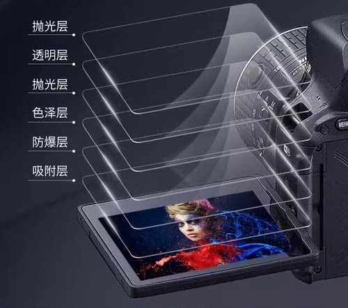 适用尼康相机D3500/3300/3400/3600/3100/3200屏幕保护贴膜钢化膜 - 图0