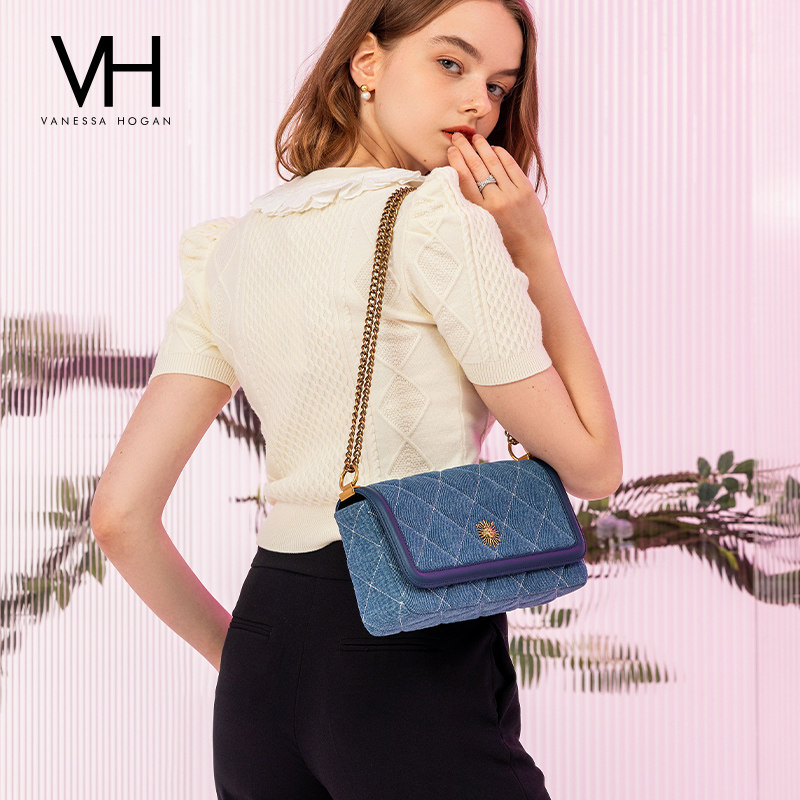 vh细微瑕疵清仓低至199牛皮包包 vanessahogan女士包袋